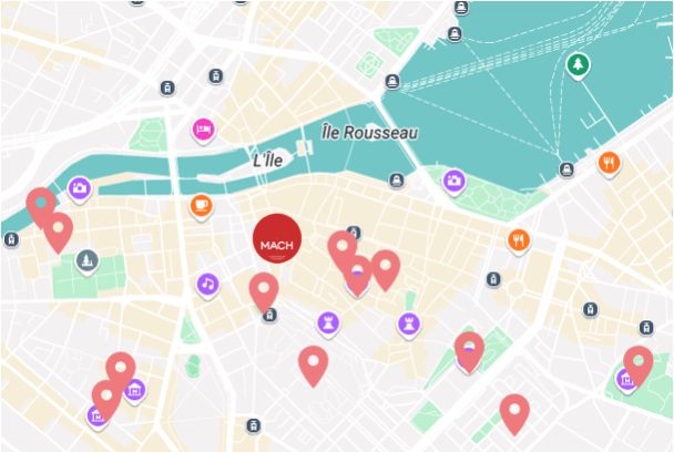 MACH location