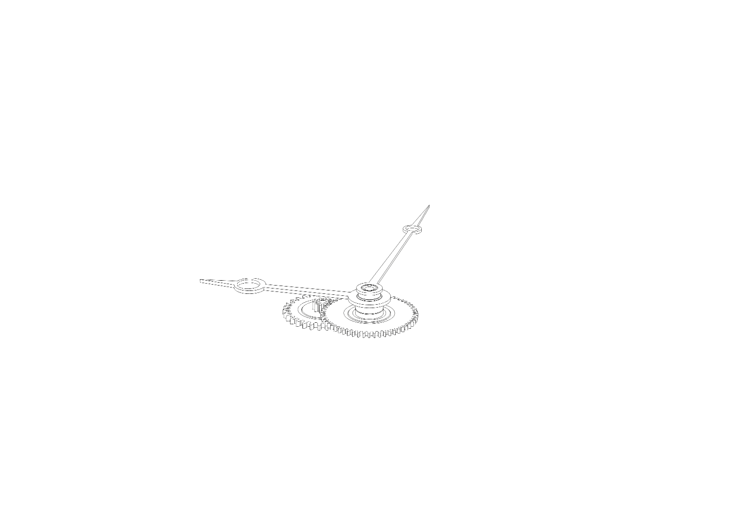 Rouage de minuterie filaire HD 11
