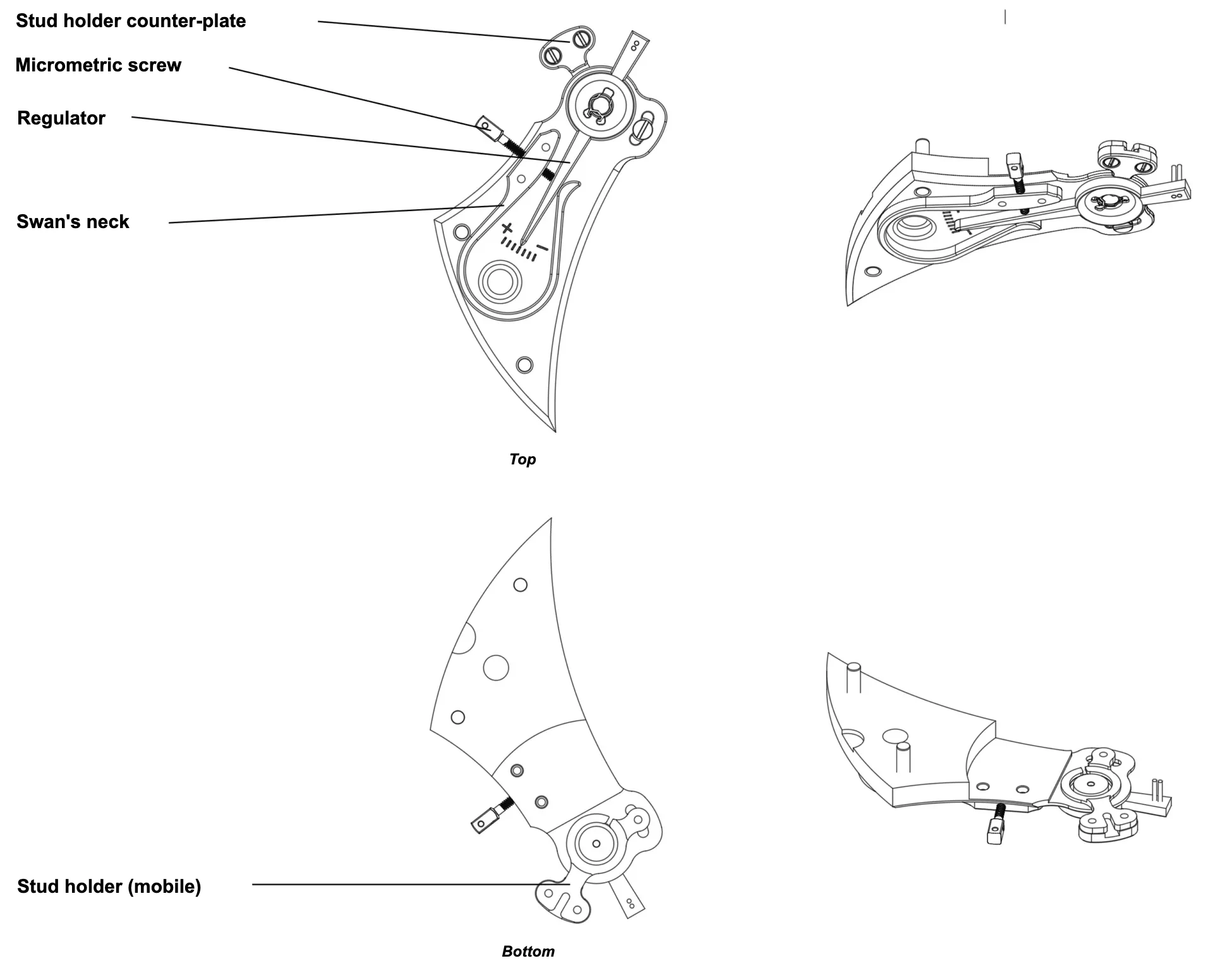Regulator assembly FR Regulator assembly FR