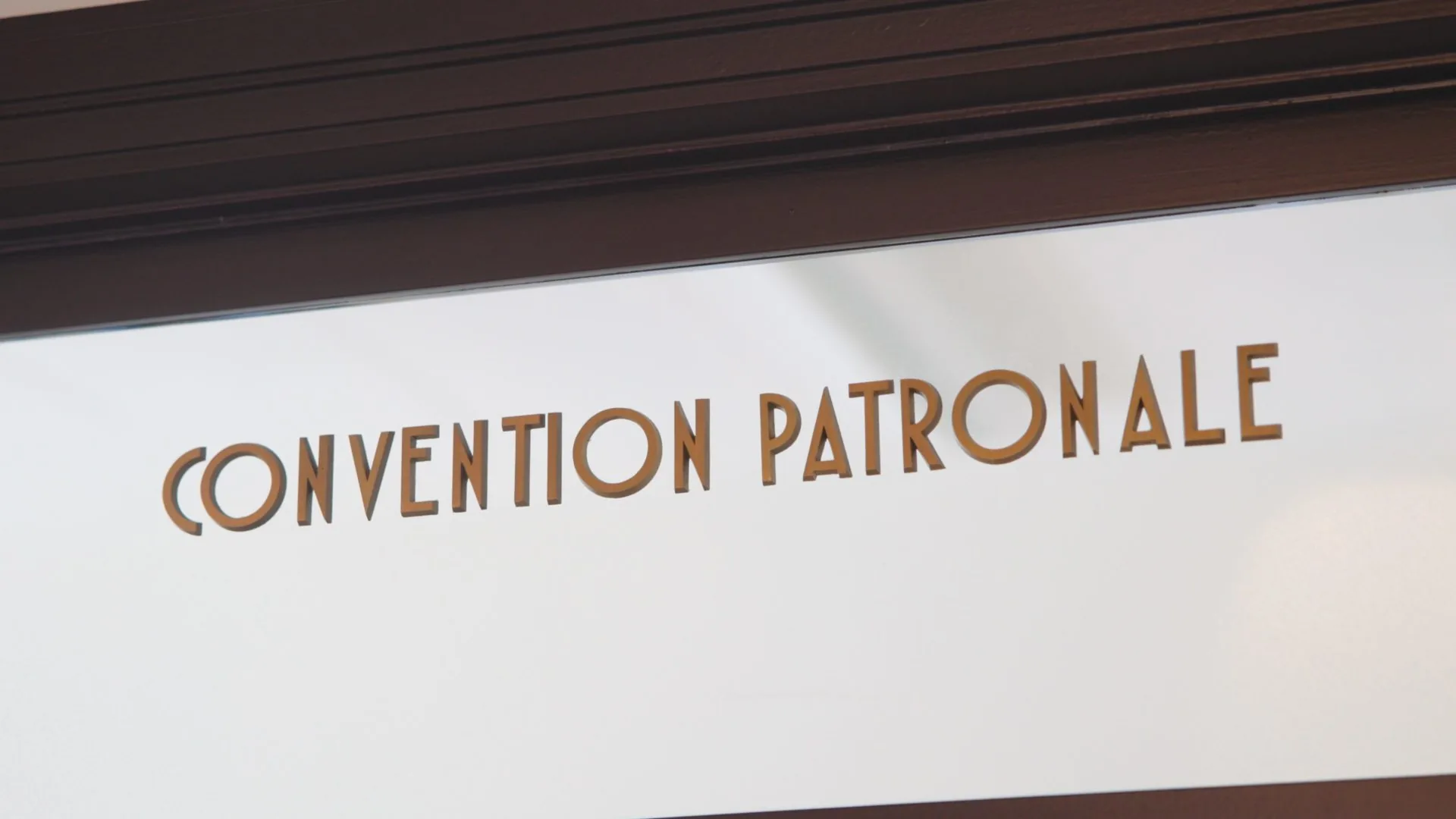 La convention patronale